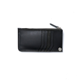 Logo Plate Leather Card-case Coin Wallet 詳細画像