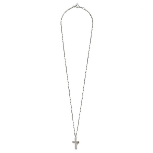 SV925 7cross Zirconia Point Necklace 詳細画像 Silver 1