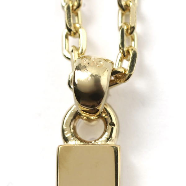 K10 7cross Zirconia Point Necklace 詳細画像 Gold 3