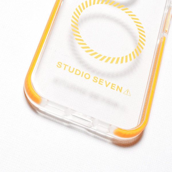 Clear iPhone Case For 13/14 詳細画像 Orange 1