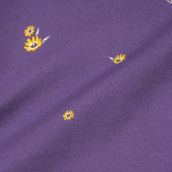 Flower Pattern SS Tee 詳細画像 Purple 13