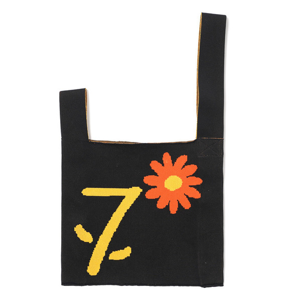 Flower Knit Bag 詳細画像 Orange 11