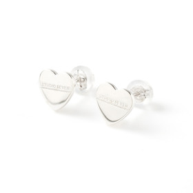 Plate Heart Earrings