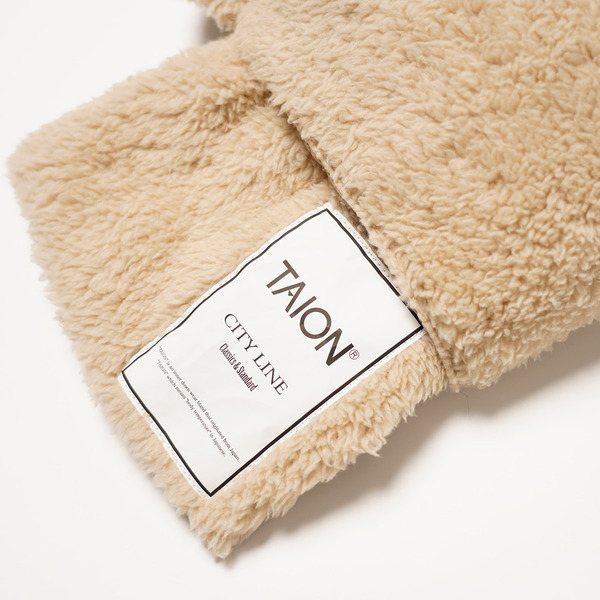 STUDIO SEVEN x TAION Down Neck Warmer 詳細画像 Beige 11