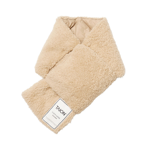 STUDIO SEVEN x TAION Down Neck Warmer 詳細画像 Beige 17