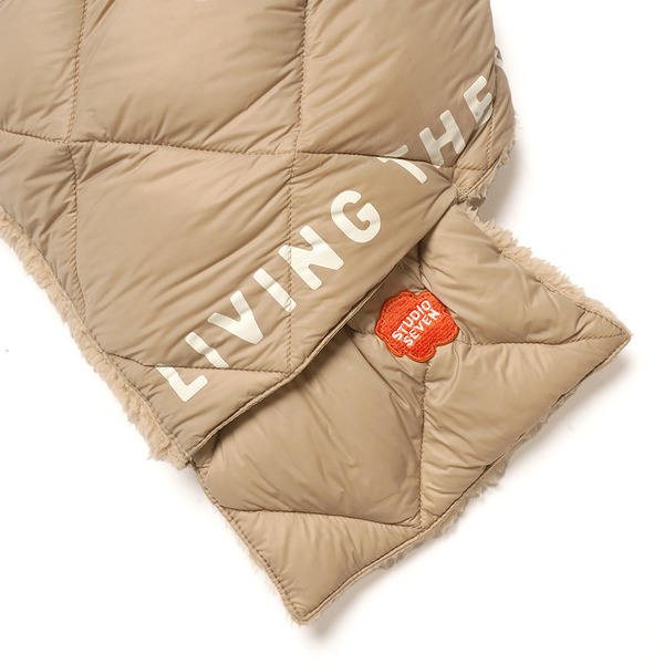 STUDIO SEVEN x TAION Down Neck Warmer 詳細画像 Beige 18