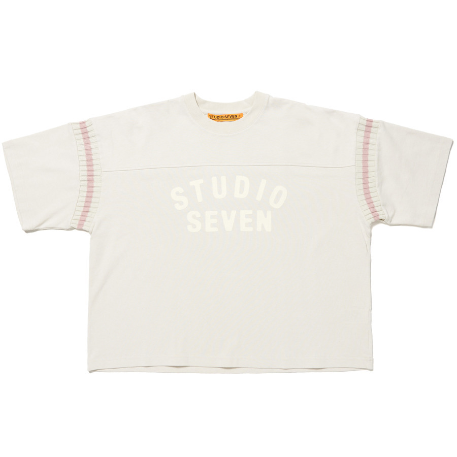 Knit Rib Big T-shirt | STUDIO SEVEN (スタジオ セブン) Knit Rib Big T-shirt | STUDIO SEVEN (スタジオ セブン)