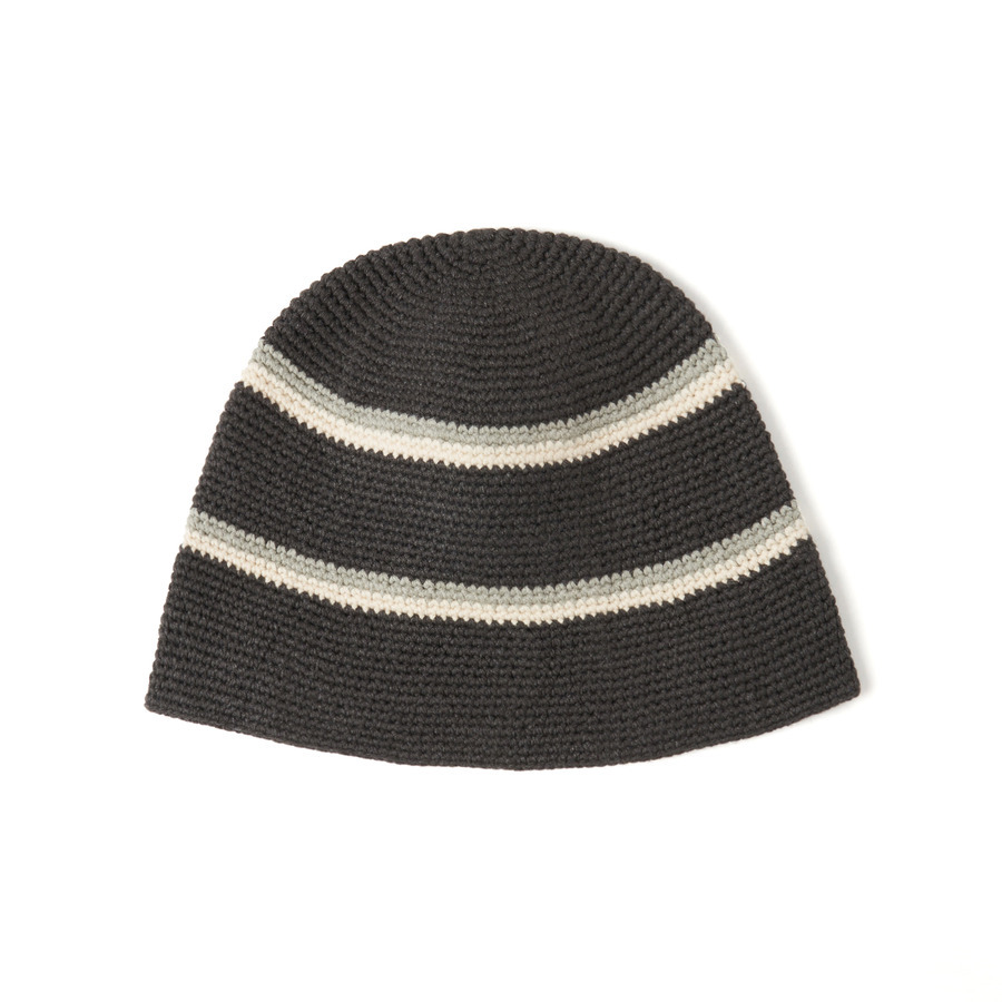 最終値下げ　NKIT wave crochet KNIT cap NKIT wave crochet KNIT cap最高 の