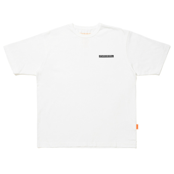 SEVEN PACK T-SHIRTS | CAUTION LOGO 詳細画像 White Set 4