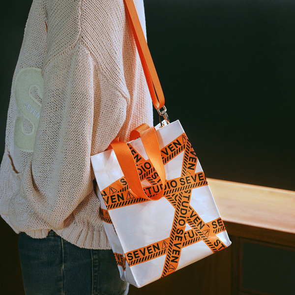 The 7th Day Shopping Bag S 詳細画像 Orange 12