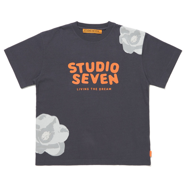 Bold Flower SS Tee 詳細画像 C.Grey 1