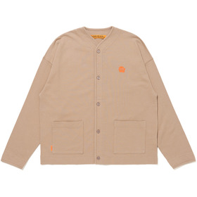 Cotton Crew Neck Cardigan