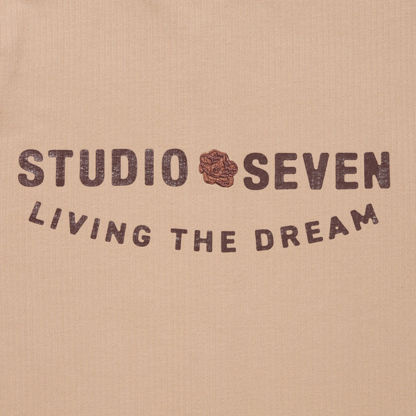 Cotton Crew Neck Cardigan 詳細画像 L.Beige 7