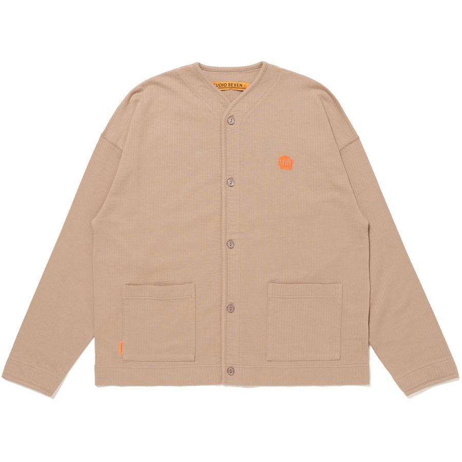 Cotton Crew Neck Cardigan | STUDIO SEVEN (スタジオ セブン)
