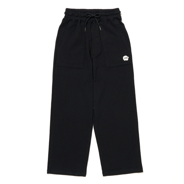 Cotton Wide Easy Pants 詳細画像 Black 1