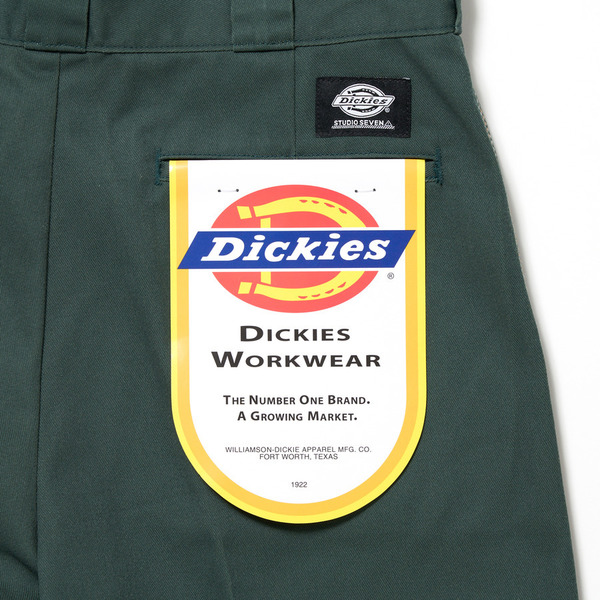 Dickies® x STUDIO SEVEN WORK PANTS 詳細画像 Green 10