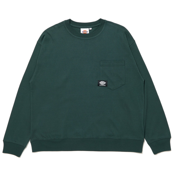 Dickies® x STUDIO SEVEN LS T-SHIRT 詳細画像 Green 1