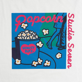 HBZ x SVN Popcorn SS Tee 詳細画像