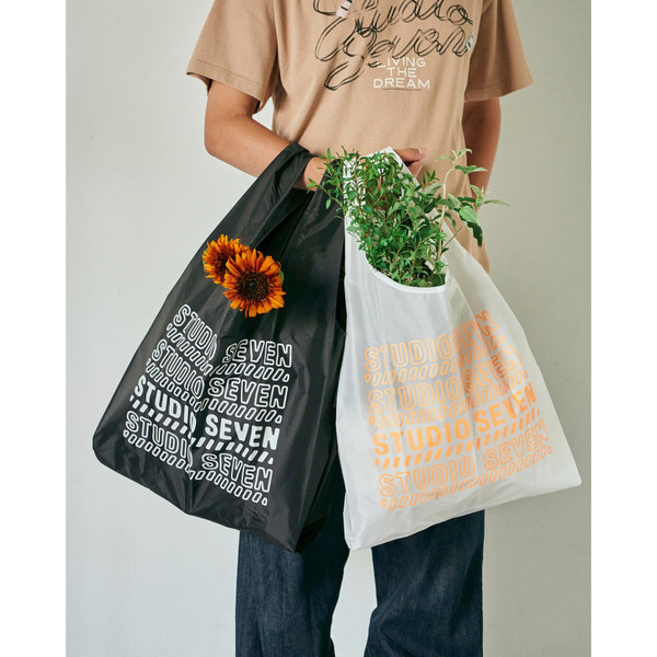 BAGGU x STUDIO SEVEN The 7th Day Eco Bag 詳細画像 White 17