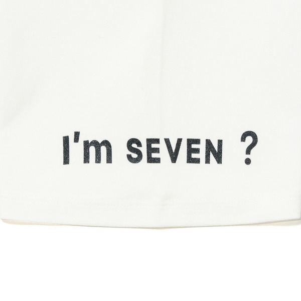 I'm SEVEN？ SS Tee 詳細画像 White 5
