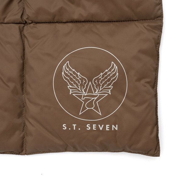 TAION x STUDIO SEVEN LONG DOWN MUFFLER　 詳細画像 O.White 11