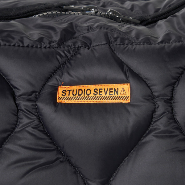 TAION x STUDIO SEVEN MESSENGER DOWN BAG-L 詳細画像 Black 8
