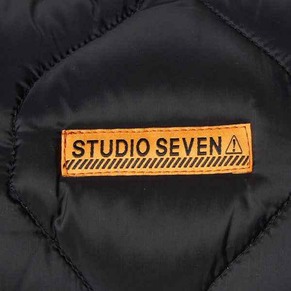 TAION x STUDIO SEVEN BANANA SHOULDER DOWN BAG-M 詳細画像 Black 13