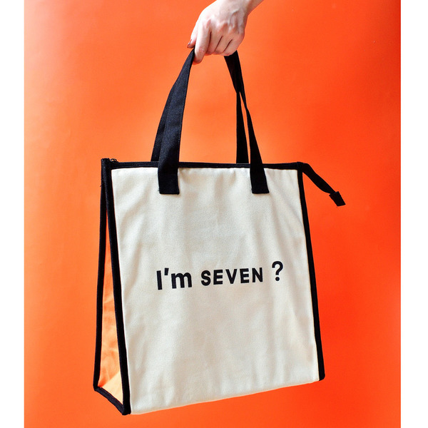 I'm SEVEN？ Cooler Bag 詳細画像 Beige×Orange 9