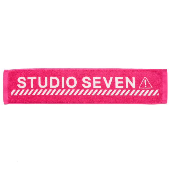 NEON LOGO Muffler Towel 詳細画像 Pink 3