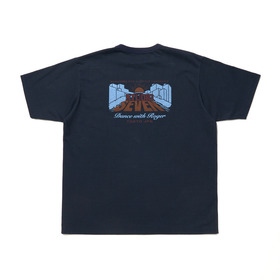Vintage Back Print T-shirt 詳細画像