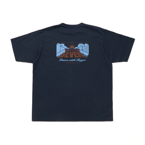 Vintage Back Print T-shirt 詳細画像 Black 4