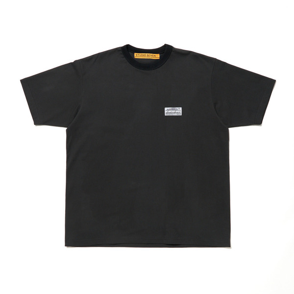 Vintage Back Print T-shirt 詳細画像 Black 1