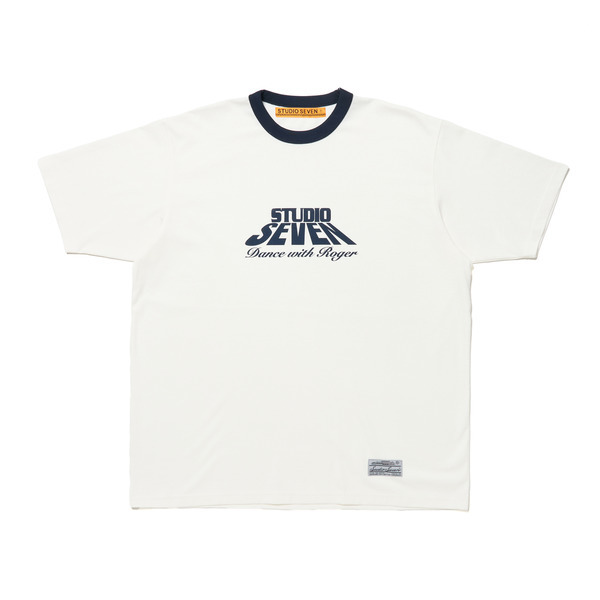 Block Logo Ringer T-shirt 詳細画像 Yellow 1