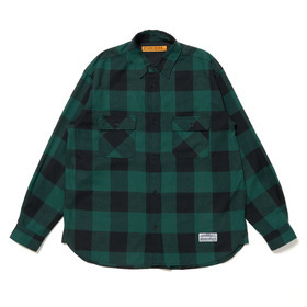 Double Pockets Check Shirt