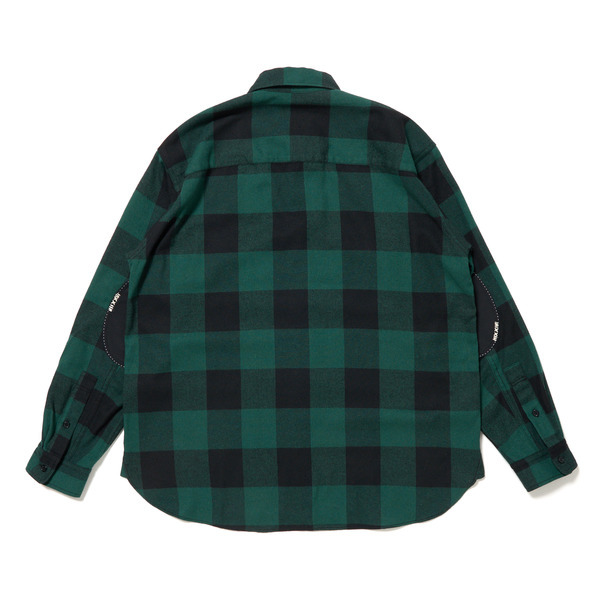 Double Pockets Check Shirt 詳細画像 Red 6