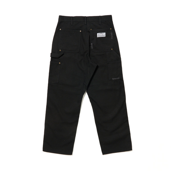 Straight Work Pants 詳細画像 Black 2