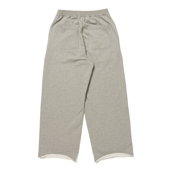 Sweat Wide Pants 詳細画像 Grey 4