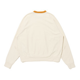 Two-tone Crew Neck Sweat 詳細画像