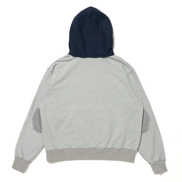 Two-tone Hoodie Sweat 詳細画像 Navy 2