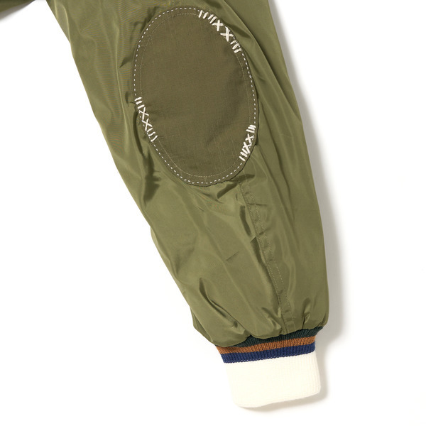 Knit Rib MA-1 Jacket 詳細画像 Black 5