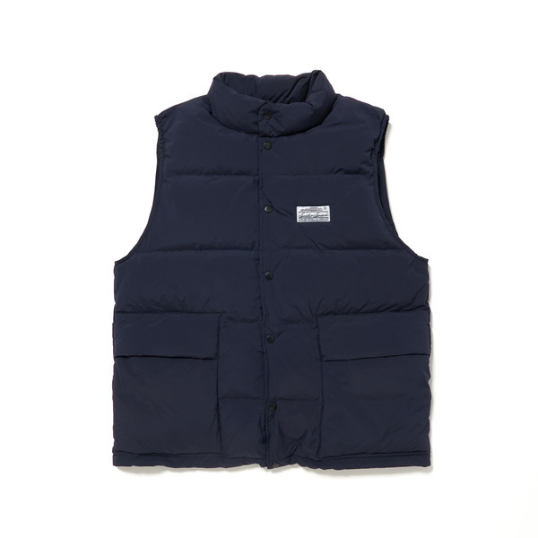 Big Pockets Down Vest 詳細画像 Navy 1