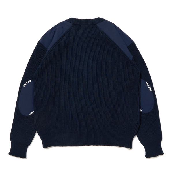 Patch Knit Tops 詳細画像 Navy 2