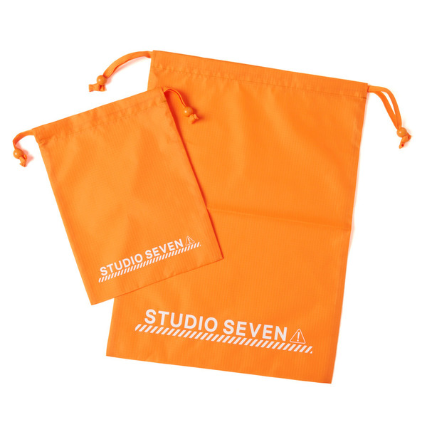NEON LOGO Drawstring Pouch Set 詳細画像 Orange 3