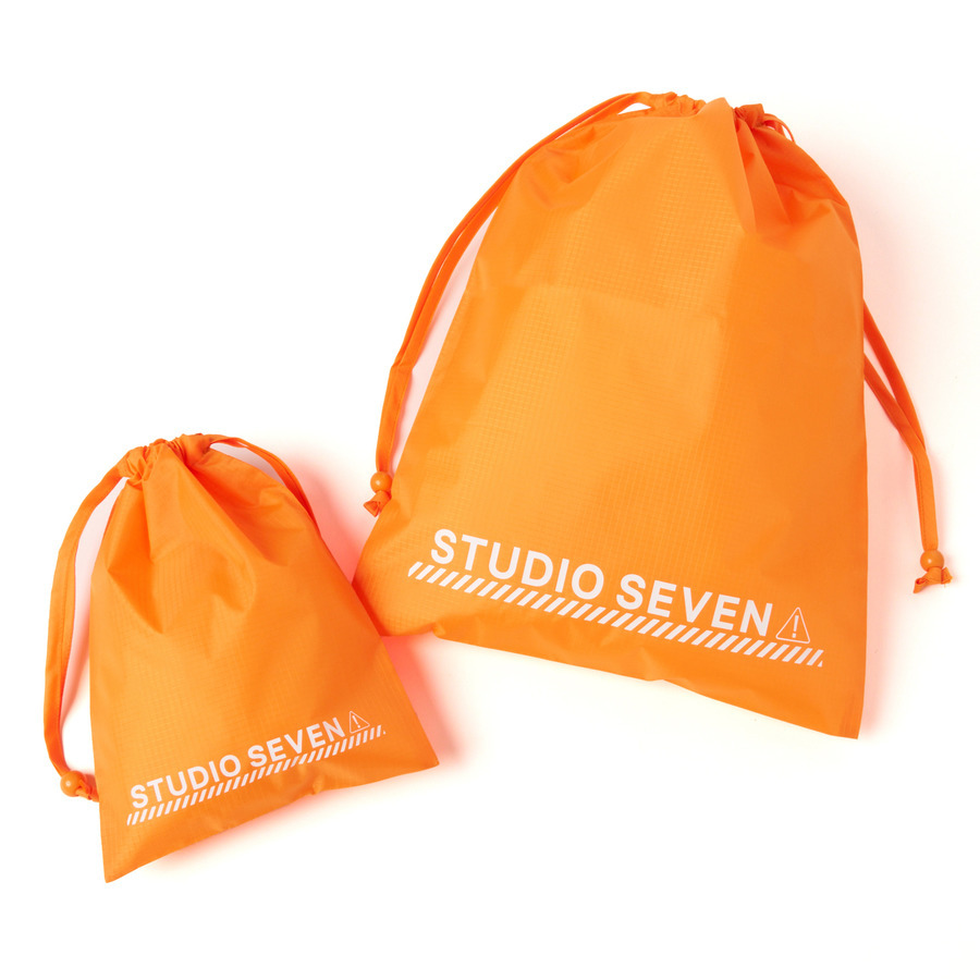 NEON LOGO Drawstring Pouch Set | STUDIO SEVEN (スタジオ セブン)