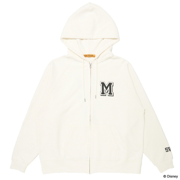 Mickey Mouse Collection Zip Hoodie 詳細画像 White 6