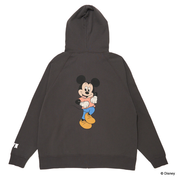 Mickey Mouse Collection Zip Hoodie 詳細画像 C.Grey 1