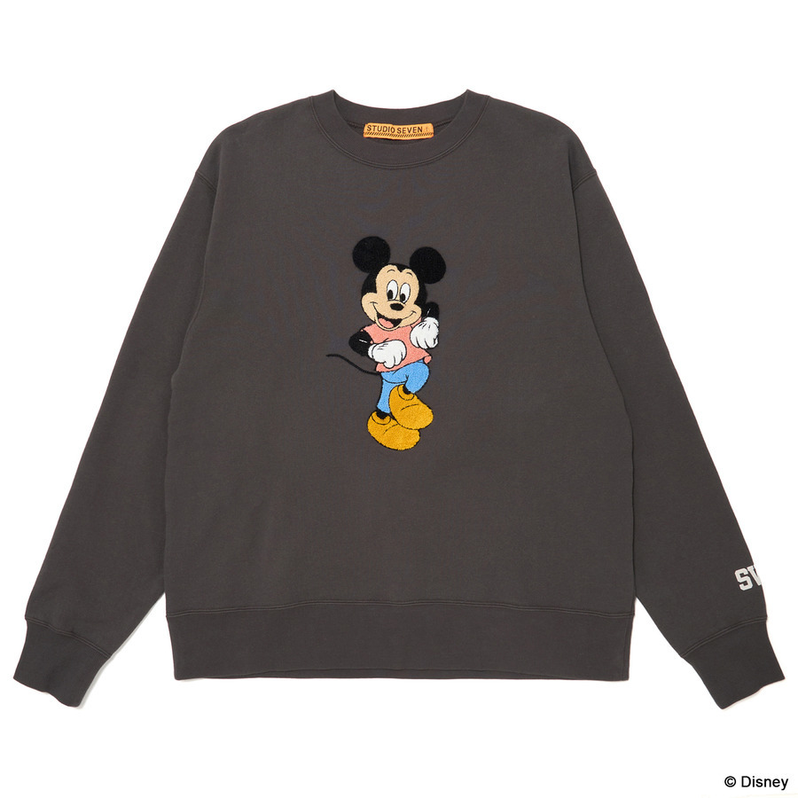 Mickey Mouse Collection Crew Neck Sweat | STUDIO SEVEN (スタジオ