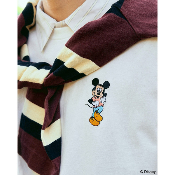Mickey Mouse Collection SS T-Shirt 詳細画像 White 12