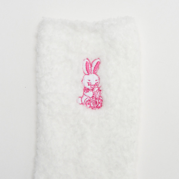 Roger Room Socks 詳細画像 White 3