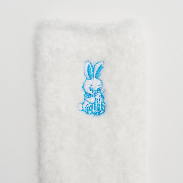 Roger Room Socks 詳細画像 White 4